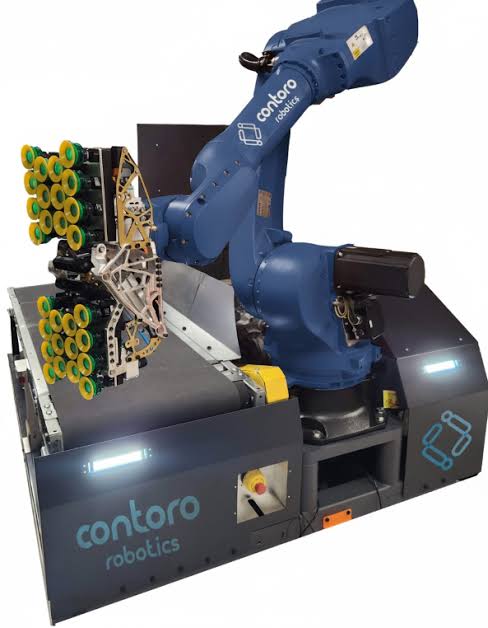 ربات تخلیه بار contro robotics